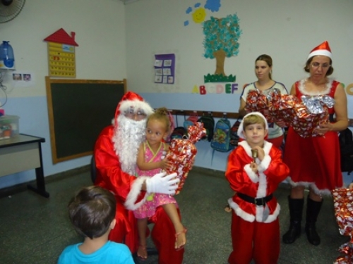 Papai Noel na Fundação