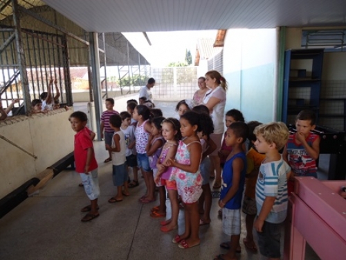 Alunos do Pré visitam as escolas de Ensino Fundamental