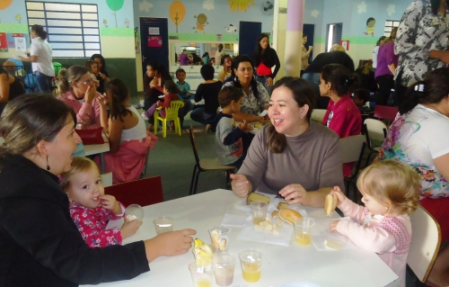 Café da manhã com as mamães!