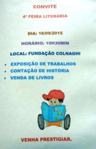 Feira literária 2015