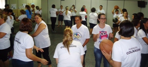 Encontros pedagógicos com a equipe escolar 2015