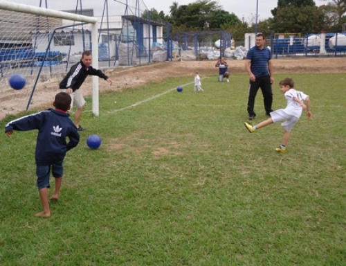 FUTEBOL COM OS PAIS 2013
