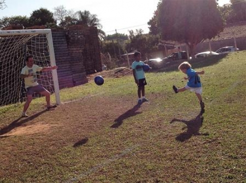 Futebol com o PAPAI