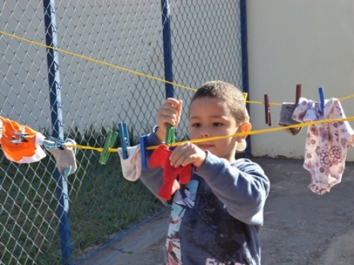 Visita da Escola Municipal de Educação Infantil Francisco Conte