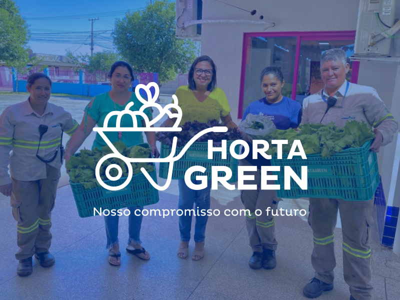 Hover - HORTA GREEN: Compromisso com a sociedade